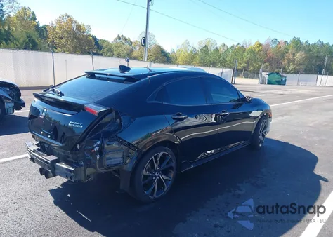 2018 Honda Civic Sport Touring from USA, damaged, VIN SHHFK7H93JU203482